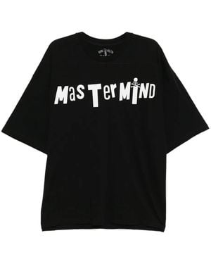 MASTERMIND WORLD Logo-Print T-Shirt - Black