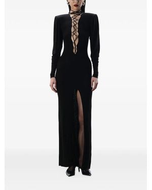 MANURI Robe Longue Jamie - Noir