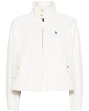 Polo Ralph Lauren Polo Pony Bomber Jacket - White