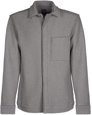 Xacus Overhemd Met Zak - Grijs