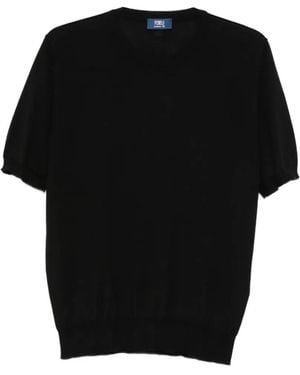 Fedeli T-Shirt À Manches Courtes - Black