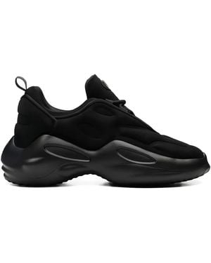 Leandro Lopes Mining Logo-Print Sneakers - Black