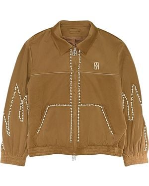 BIRTH OF ROYAL CHILD Veste Zippée Flame Pearl En Velours - Marron