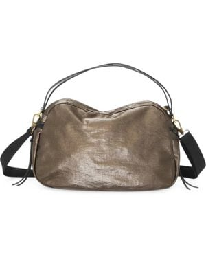 Jack Gomme Le Bowl Coated Linen Tote Bag - Metallic