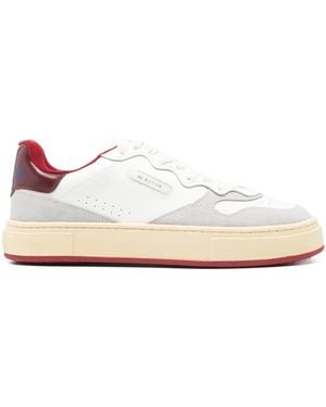 Eytys Trophy Leather Sneakers - White