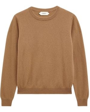 Pringle of Scotland Crew-Neck Cashmere Jumper - Natural