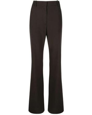 Valentino Garavani High-Waisted Flared Trousers - Black