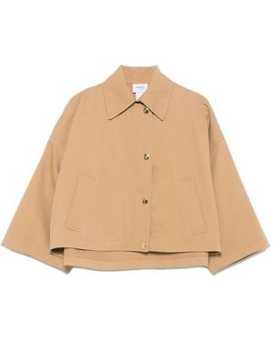 Akris Punto Button-Fastening Jacket - Natural