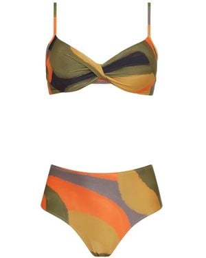 Lygia & Nanny Ropa de playa con estampado abstracto - Blanco