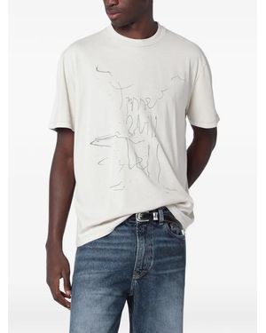 Our Legacy Endless Wedding Print T-Shirt - Blue
