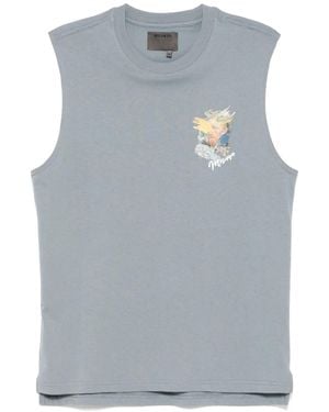 Musium Div. Graphic-Print Vest - Grey