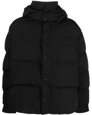 Jacquemus Le Papier 'La Doudoune Chemise' Puffer Jacket - Black