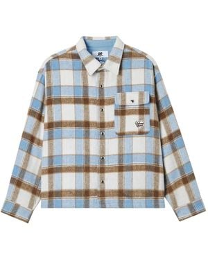 Chocoolate Surchemise À Carreaux - Bleu