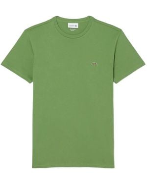 Lacoste T-Shirt À Col Rond - Green