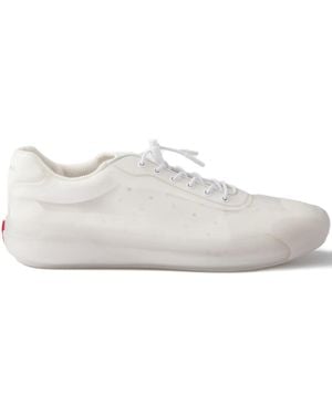 Prada Lace-Up Trainers - White