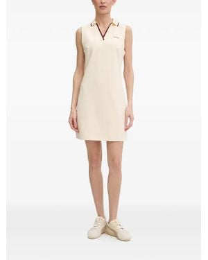 Guess Contrast-Trim Sleeveless Mini Dress - White