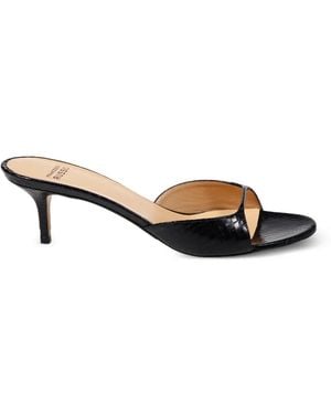Francesco Russo Sandalen Mit Cut-Outs - Mettallic
