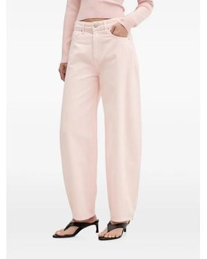 ViCOLO Chiara Barrel Jeans - Pink
