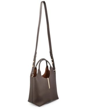 Tod's Mini Leather Tote Bag - White