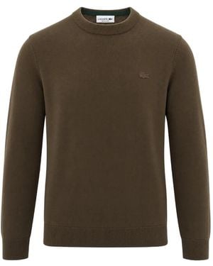Lacoste Pullover Mit Rundem Ausschnitt - Grün