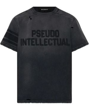 MISBHV T-Shirt With Print - Black