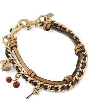 COACH Swag Chain Bag Charm - Metallic