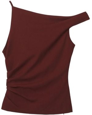 A.L.C. Leia Asymmetric Top - Red