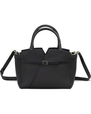 BOSS Detachable-Strap Leather Tote Bag - Black