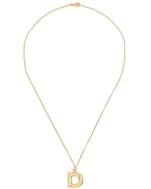 Completedworks Collar Con Colgante D - Blanco