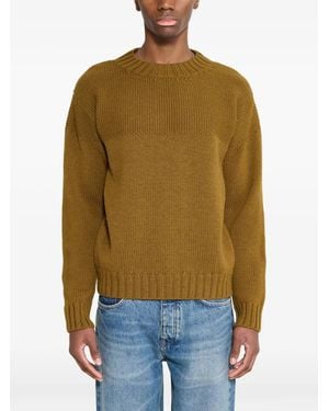 Margaret Howell Pull Fisherman's En Laine Mérinos - Jaune