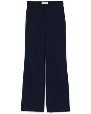 ERMANNO FIRENZE Straight Broek - Blauw