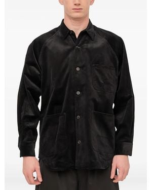 Comme des Garçons Four-Pocket Corduroy Jacket - Black