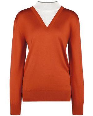 Tod's Mock Turtleneck - Orange