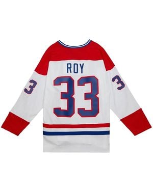 Mitchell & Ness X Montreal Canadiens 1992 Patrick Roy Tシャツ - レッド