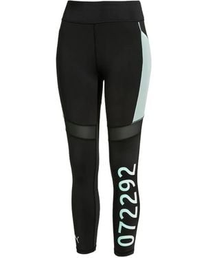 PUMA X Selena Gomez Number-Print Leggings - Black