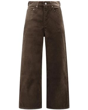 DUNST Pantalones Anchos - Marrón