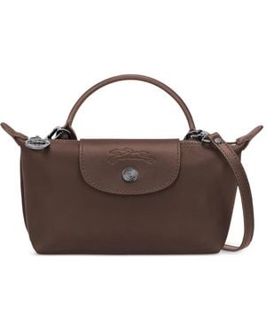 Longchamp Pochette Le Pliage Xtra - Marron