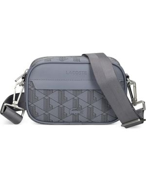 Lacoste Small The Blend Crossbody Bag - Gray