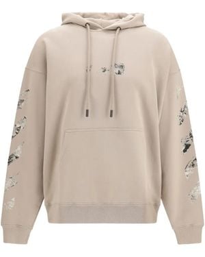 Off-White c/o Virgil Abloh Spices Arrow Skate Hoodie - Natural