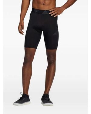 adidas Techfit 3-Stripes Shorts - Blue