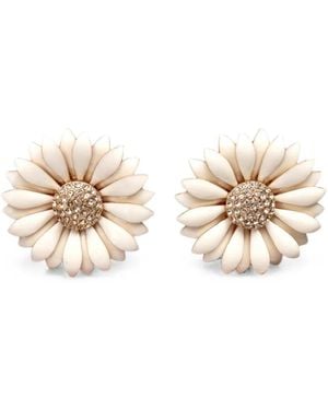 Carolina Herrera Orecchini Con Cristalli - Neutro