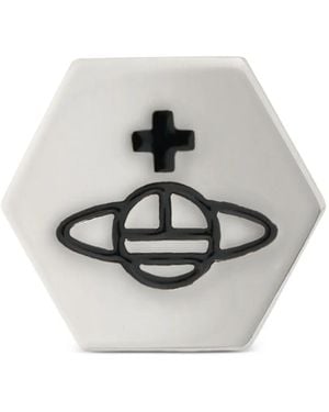 Vivienne Westwood Boucle D'Oreille Simple Adel - Gris