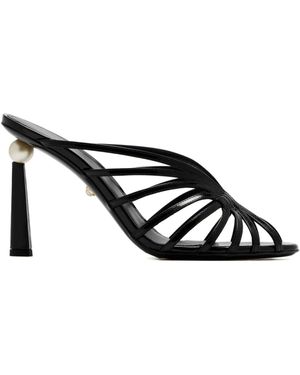 ALEVI 95Mm Venus Sandals - Black