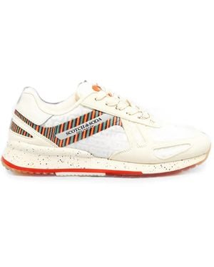 Scotch & Soda Baskets À Lacets - White