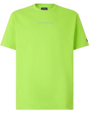Paul & Shark Logo-Print T-Shirt - Green