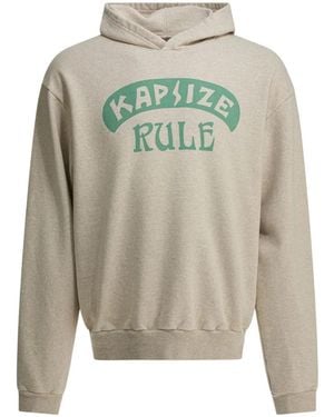 Kapital Graphic-Print Hoodie - White