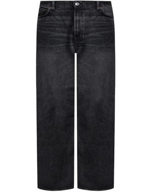 Samsøe & Samsøe Weite Five-Pocket-Jeans - Blau