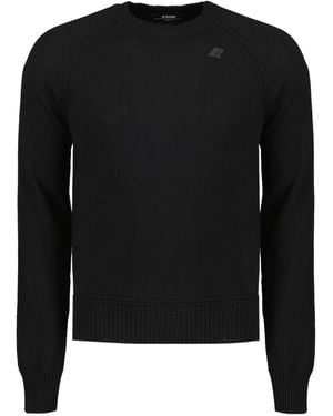 K-Way Sebas Ribbed Knitwear - ブラック