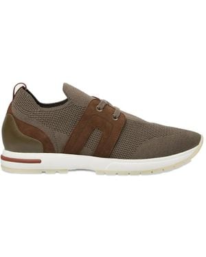 Loro Piana Lady Flexy Trainers - Brown