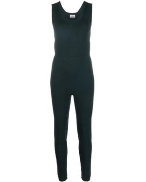 P.A.R.O.S.H. Sleeveless Fitted Jumpsuit - Blue